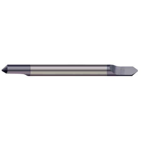 MICRO 100 Engraving Cutter, Tipped Off, Double Ended, 0.3750" (3/8) Shank dia, Split Length: 1/2" RNC-375-2X